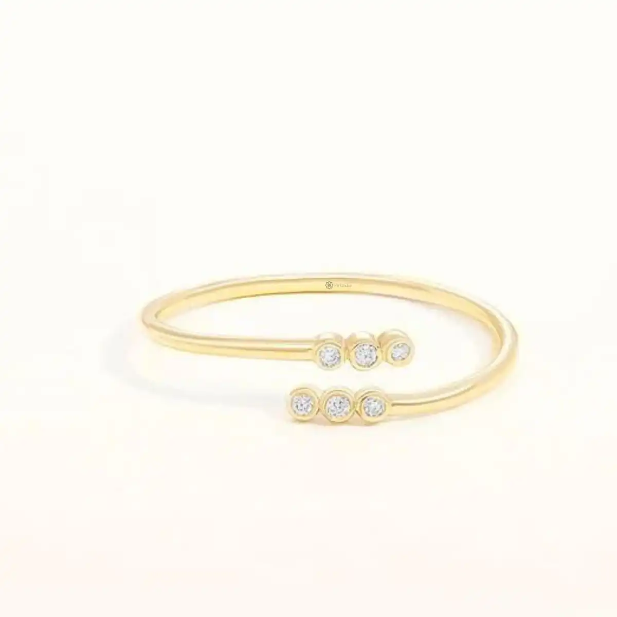 0,04 Karat Pırlanta Minimal Yüzük